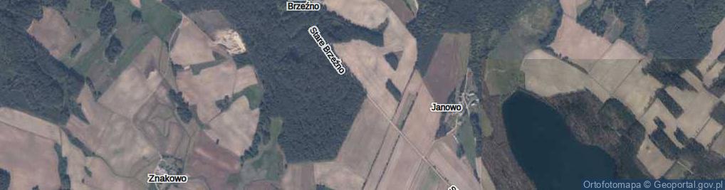 Zdjęcie satelitarne Stare Brzeźno ul.